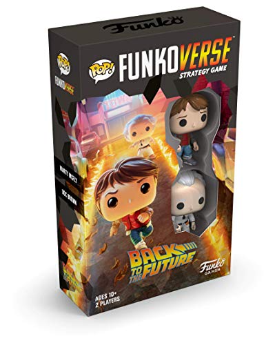 Funko 46068 Pop Funkoverse: Back to The Future-100 Expandalone Juego de Mesa de Estrategia, Multicolor