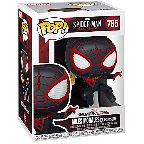 Funko 50150 POP Games: Miles Morales- Miles (Classic) w/ chase