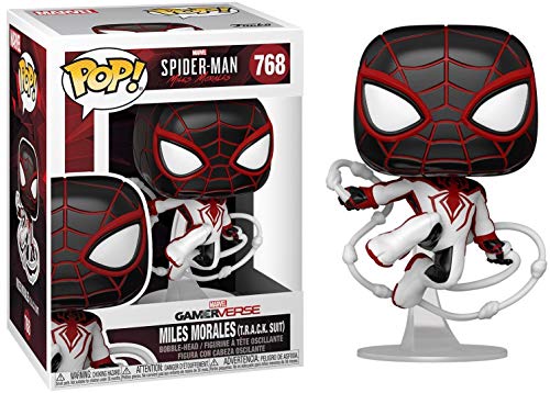 Funko 50152 POP Games: Spider-Man: Miles Morales- Miles (TRACK Suit)