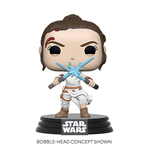 Funko 51484 POP Star Wars SWEp9- Rey w/2 Light Sabers