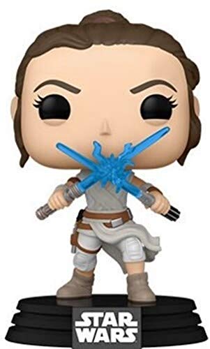 Funko 51484 POP Star Wars SWEp9- Rey w/2 Light Sabers