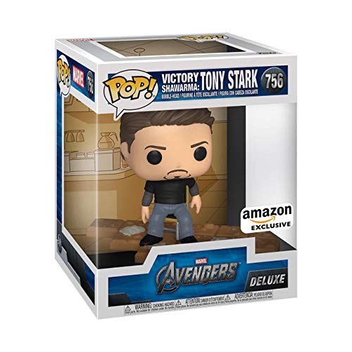 Funko 54901 POP Deluxe Marvel- Tony Stark Shawarma , Amazon Exclusive