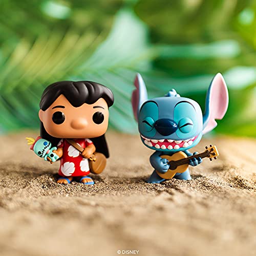 Funko 55614 POP DisneyLiloandStitch- Lilo w/Scrump