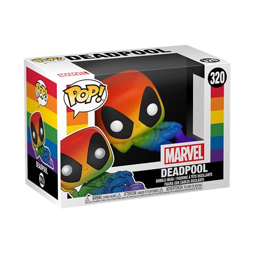 Funko 56979 POP Marvel Pride- Deadpool (RNBW)