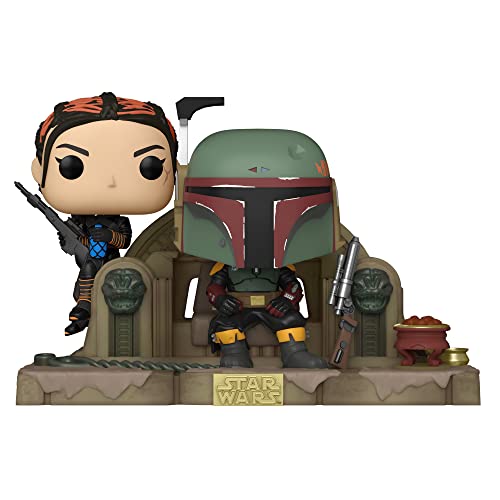 Funko 58391 Pop Moment: Mandalorian - Boba Fett & Fennec Shand