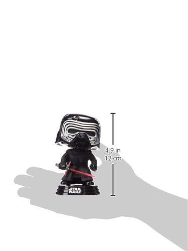 Funko 6233 Star Wars 6233 "Pop Bobble E7 TFA Kylo Ren Figure with Helmet