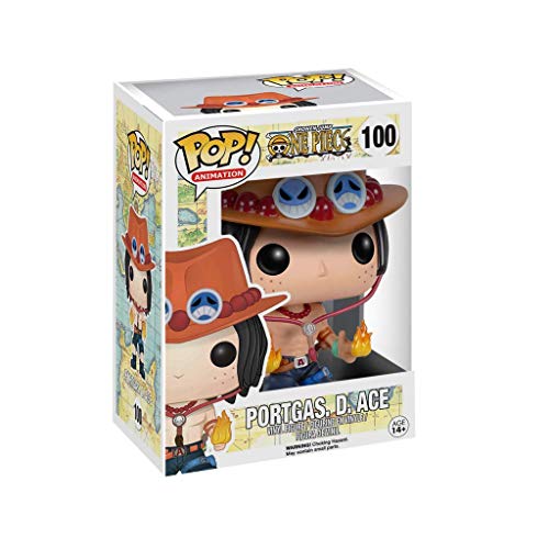 Funko 6358 One Piece 6358 S1 POP Vinyl Portgas D. Ace Figure, Multi