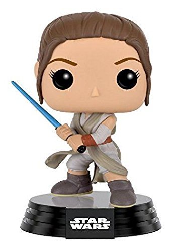 Funko 9618 Star Wars 9618 "POP Bobble E7 TFA Rey w/ Lightsaber" Action Figure