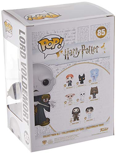 Funko Figura de Harry Potter Lord Voldemort con Nagini Pop No. 85 Vinilo 10cm