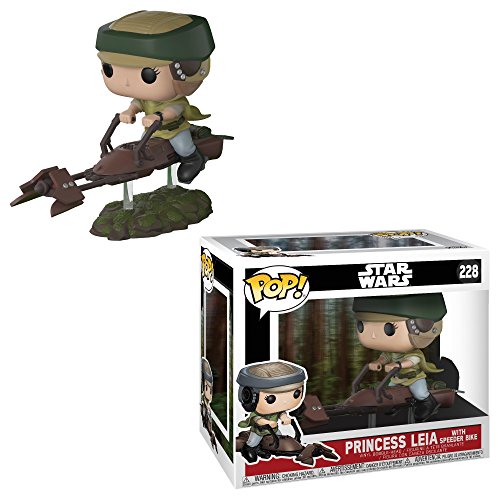 Funko Figura de vinilo coleccionable, multicolor, Los estilos pueden variar - Princess Leia/Luke Skywalker (228 or 229) , color/modelo surtido