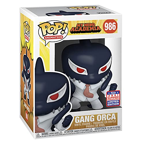 Funko Figura de vinilo Pop Animation: My Hero Academia - Gang Orca (exclusiva de la Convención de Verano)