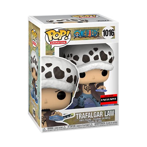 Funko Figura Pop Trafalgar D. Law (habitación) de una pieza (AAA Anime Exclusive)