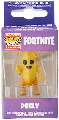 Funko Fortnite Peely Llavero Fugurina de Vinil, Multicolor (45713)