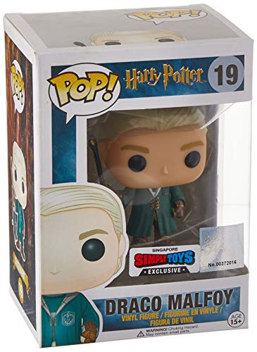 Funko FunkoBOBUGT707 Abysse - Vinilo de Harry Potter 19 Draco Malfoy Quidditch, edición Limitada