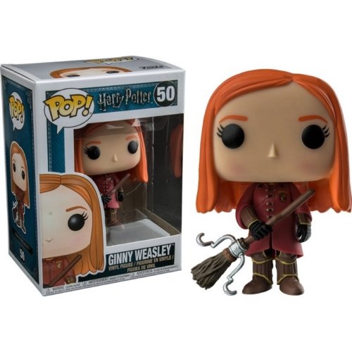 Funko Ginny Quidditch Robes Figurina de Vinillo, Colección Harry Potter POP Movies, 9 cm (FFK14943)