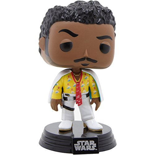 Funko Lando Calrissian (Hot Topic Exclusive): Solo - Figura de vinilo de Star Wars Story x POP! + 1 paquete oficial de cartas de Star Wars [#251/27821]