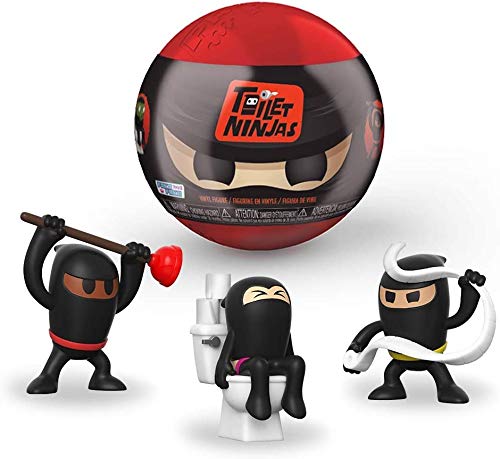 Funko Paka Paka: Inodoro Ninjas Mini-figura ciega cápsula Display (caso de 18)