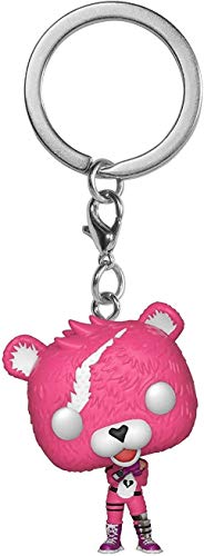 Funko- Pocket Pop Fortnite: Cuddle Team Leader Keychain, Multicolor, One size (35717)