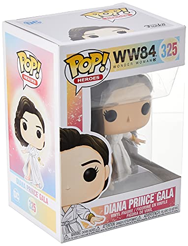 Funko- Pop 1984-Diana Wonder Woman Diana (Dress) Figura Coleccionable, Multicolor (46664)