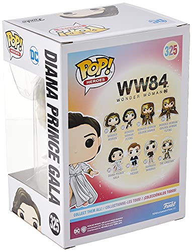 Funko- Pop 1984-Diana Wonder Woman Diana (Dress) Figura Coleccionable, Multicolor (46664)