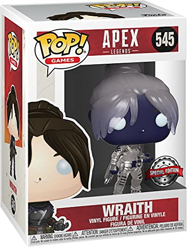 Funko Pop! 46214 Apex Legends - Wraith (Translucent) Edición Exclusiva #545