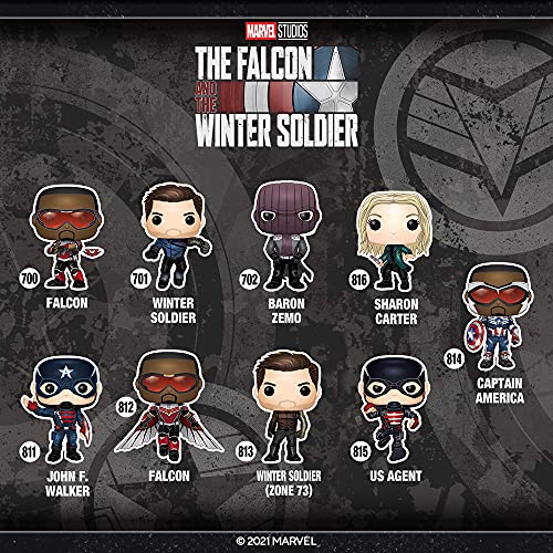 Funko POP 51629 POP Marvel: The Falcon & The Winter Soldier - Winter Soldier