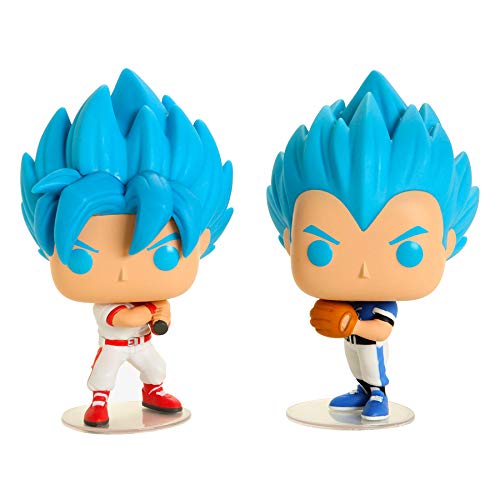 Funko Pop Animation: DBS– Goku & Vegeta (Baseball) 2PK (Exc)