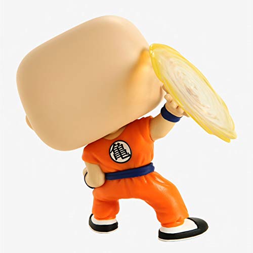 Funko- Pop Animation: Dragon Ball Z-Krillin w/Destructo Disc Collectible Toy, Multicolor (44263), Estándar