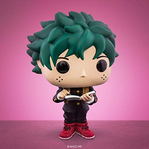 Funko- Pop Animation: My Hero Academia-Deku (Middle School Uniform) Figura Coleccionable, Multicolor (48476)