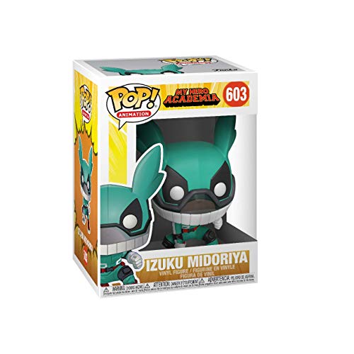 Funko - Pop! Animation: My Hero Academia - Deku w/Helmet Figura De Vinil, Multicolor (42930)