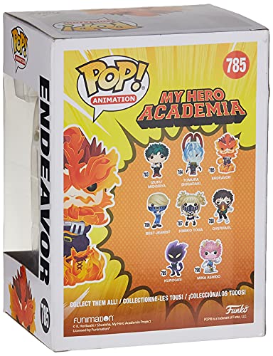 Funko- Pop Animation: My Hero Academia-Endeavor Figura Coleccionable, Multicolor (48470)