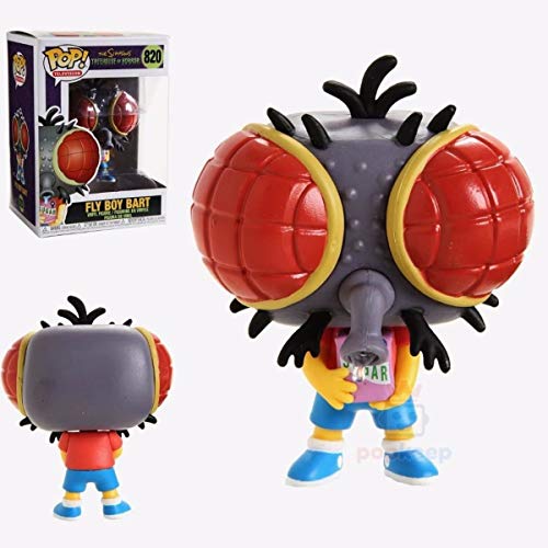 Funko - Pop! Animation: Simpsons - Bart Fly Figura De Vinil, Multicolor (39719)