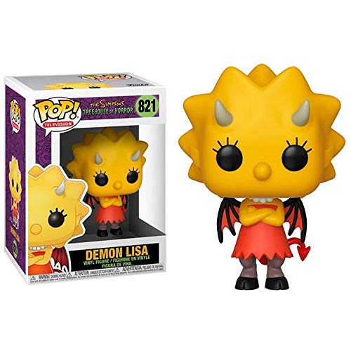 Funko - Pop! Animation: Simpsons - Lisa as Devil Figura De Vinil, Multicolor (39721)