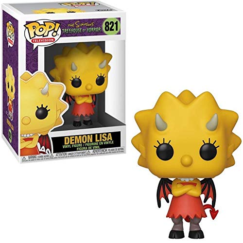 Funko - Pop! Animation: Simpsons - Lisa as Devil Figura De Vinil, Multicolor (39721)