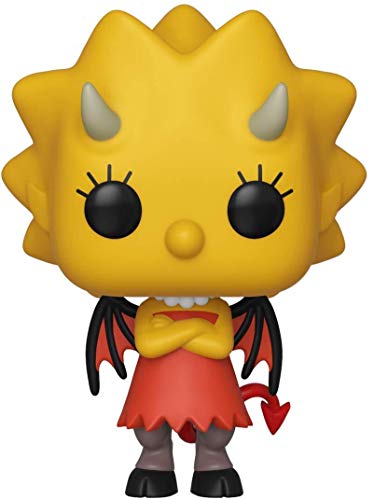 Funko - Pop! Animation: Simpsons - Lisa as Devil Figura De Vinil, Multicolor (39721)