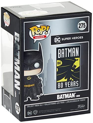 Funko - Pop! Batman 80th - Batman (1989) Figurina de Vinil, Multicolor (37248)