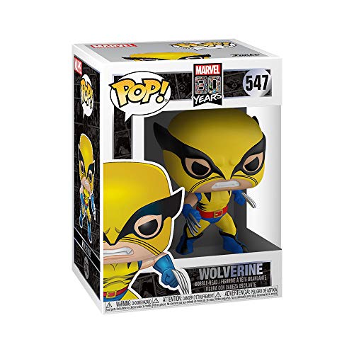 Funko - Pop! Bobble Marvel: 80th - First Appearance Wolverine Figura Coleccionable, Multicolor (44155)