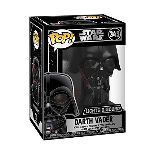 Funko - Pop! Bobble: Star Wars - Darth Vader Electronic Figura Coleccionable, Multicolor (35519)