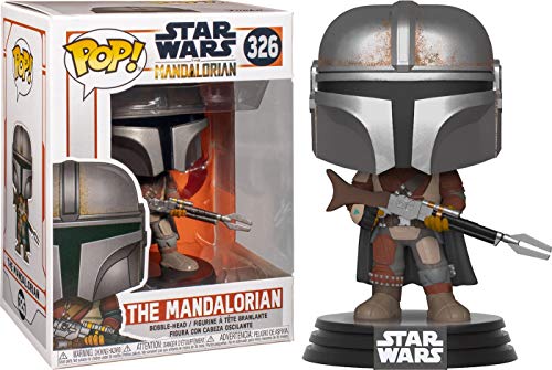 Funko Pop Bobble Vinyle: Star Wars The Mandalorian - Mandalorian