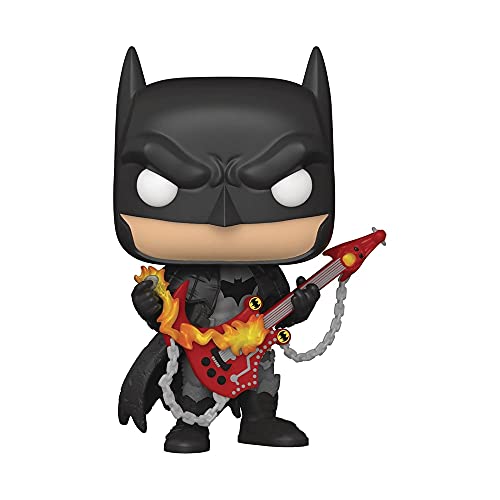 Funko- Pop DC Heroes: Death Metal Batman with Guitar Figura de Vinilo, Multicolor (54718)