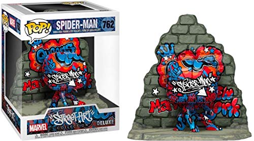 Funko Pop Deluxe 49544 Marvel Spider-Man Graffiti Street Art - Exclusive Edition #762