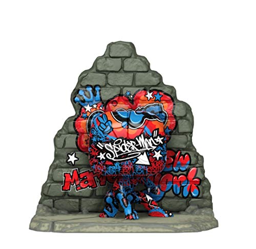 Funko Pop Deluxe 49544 Marvel Spider-Man Graffiti Street Art - Exclusive Edition #762