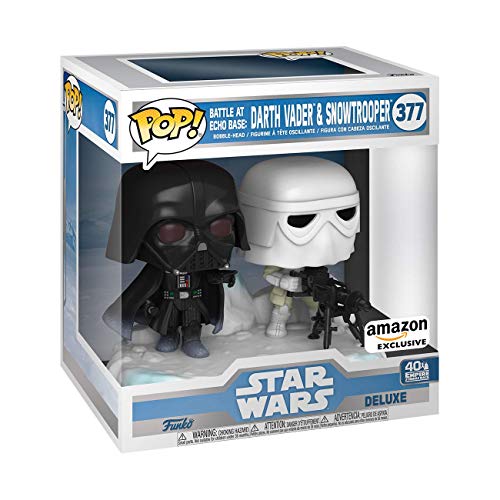 Funko Pop! Deluxe: Star Wars Battle at Echo Base Series - Darth Vader and Snowtrooper Exclusive Edition