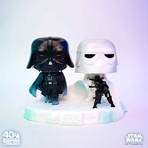 Funko Pop! Deluxe: Star Wars Battle at Echo Base Series - Darth Vader and Snowtrooper Exclusive Edition