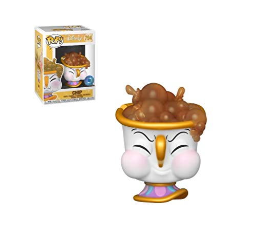 Funko Pop! Disney Beauty and The Beast Chip Burbujas sopladoras Exclusvie