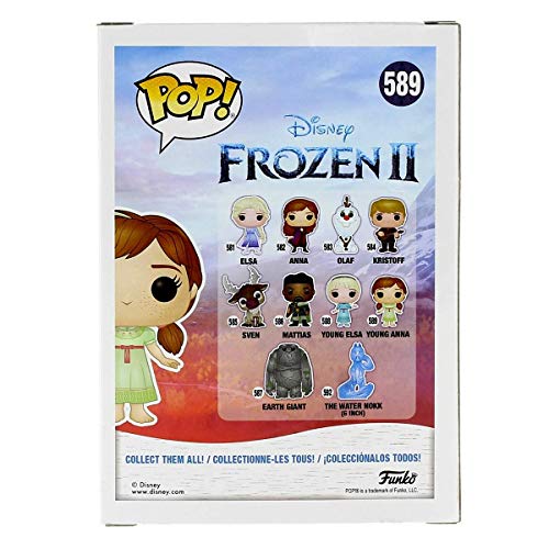 Funko- Pop Disney: Frozen 2-Young Anna Figura coleccionable, Multicolor (40889)