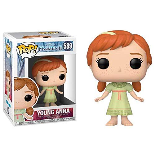 Funko- Pop Disney: Frozen 2-Young Anna Figura coleccionable, Multicolor (40889)