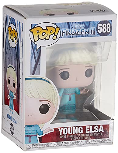 Funko- Pop Disney: Frozen 2-Young Elsa Figura coleccionable, Multicolor (40888)