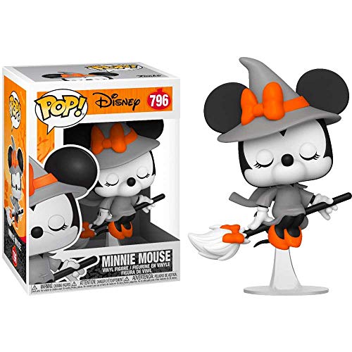 Funko- Pop Disney: Halloween-Witchy Minnie Figura Coleccionable, Multicolor, One Size (49793)