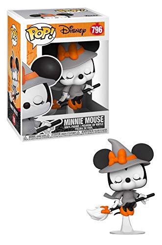 Funko- Pop Disney: Halloween-Witchy Minnie Figura Coleccionable, Multicolor, One Size (49793)